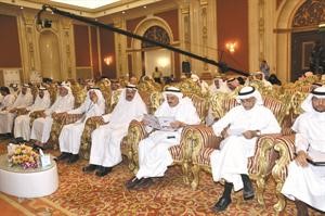 محمد الكندري يتقدم الحضور في اختتام ملتقى التعاون الخليجي﻿