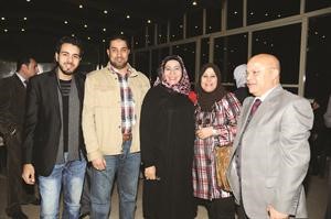 ابوكريم واسرته يهنئون
