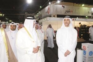 عبدالعزيز البالول مع وزير المواصلات﻿