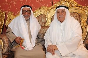 سالم الجويهل خلال الحوار مع الزميل منصور الهاجري