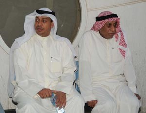 النائب حمد المطر جاء للاطمئنان