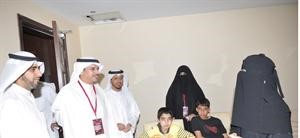 عبدالله براك يتابع الاستعدادات للتصفيات
