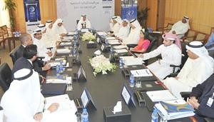 بدر السبيعي خلال الجمعية العمومية للشركة 	متين غوزال﻿