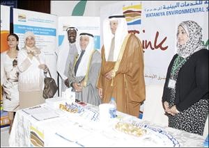 جناح الشركة ضمن انشطة الشهر البيئي
