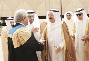 دعبداللطيف البدر مرحبا بصاحب السمو الامير بحضور دنايف الحجرف﻿