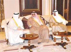 الشيخ احمد الحمود والشيخ احمد الخالد والشيخ صباح الخالد﻿