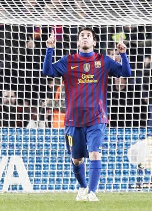 نجم برشلونة ليونيل ميسي يسعى للتهديف ومواصلة تحطيم الارقام القياسية

