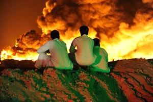 متابعة للحريق