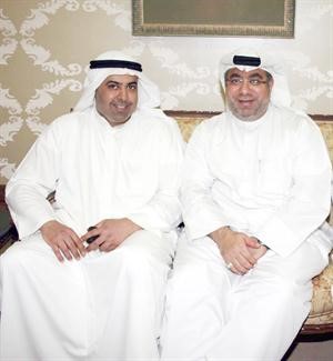 الشيخ خالد الفهد وعصام جعفر﻿