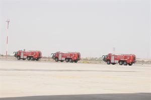 اليات جديدة للتعامل مع حرائق الطائرات ادخلت الى الخدمة