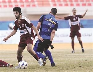 البرازيلي انطونيو توبانغو فشل في ايقاف زبن العنزي في المواجهة السابقة للفريقين هاني الشمري