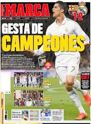 وسائل إعلام مدريد تتنبأ بنهاية عصر برشلونة