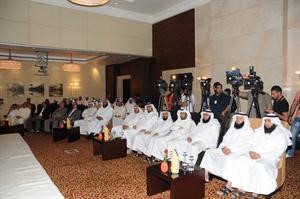 جانب من المؤتمر الصحافي لاطلاق مهرجان مراحب السادس 	انور الكندري﻿