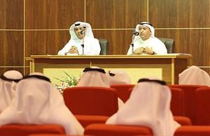 موائل المطوع خلال اللقاء﻿