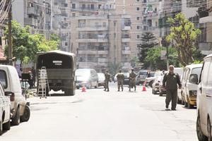 انتشار امني في منطقة ابي سمرا بطرابلس بعد اطلاق النار على المتظاهرين محمود الطويل