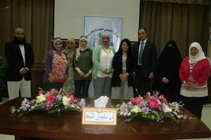 جانب من المشاركين في الندوة التوعوية﻿