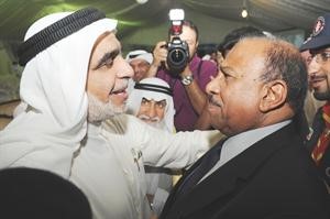 النائب عدنان عبدالصمد والاعلامي خالد الحربان﻿
