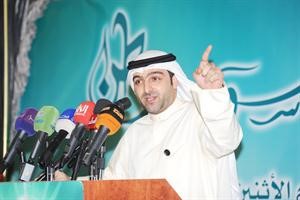 ياسر ابل القى كلمة مؤثرة﻿