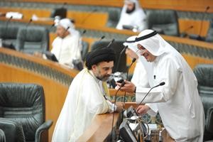  محمد الصقر وسيد حسين القلاف﻿