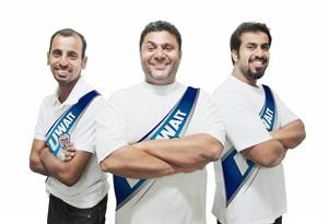 فريق الكويت المشارك في الرالي﻿