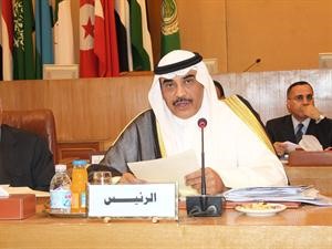 الشيخ صباح الخالد مترئسا الدورة الاستثنائية لـ الوزاري العربي
