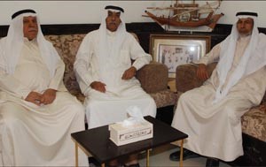 ثنيان الدرباس ودرباس الدرباس ومنصور الهاجري