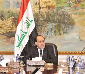 رئيس الوزراء العراقي نوري المالكي﻿