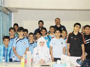 البراعم في لقطة تذكارية﻿