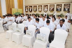 جانب من الطلبة المشاركين﻿