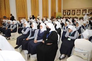 طالبات من وزارة التربية شاركن في المسابقة﻿
