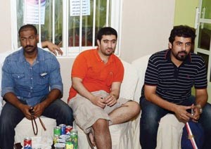 احمد الخلف وعبد العزيز بهبهاني وفيصل العميري وترقب لنتيجة الانتخابات﻿