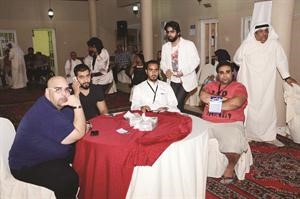 محمد الرمضان وحسين المهدي وعبدالرحمن المحميد﻿