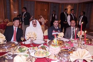 عدد من رؤساء الوفود المشاركة بالبطولة﻿