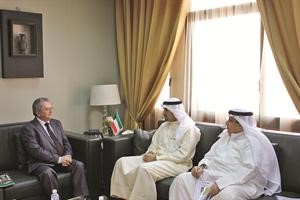 الصالح مستقبلا السفير الروماني ﻿