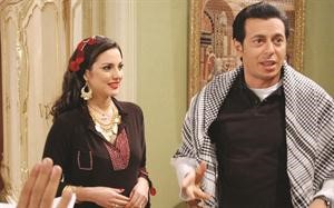 درة مع مصطفى شعبان في مسلسل العار