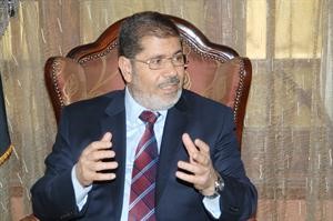 رئيس حزب الحرية والعدالة المرشح للرئاسة محمد مرسي ناصر عبد السيد
