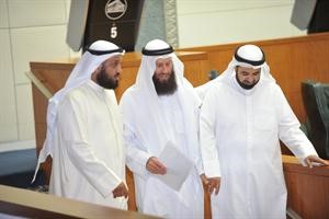 مبارك الوعلان وخالد السلطان وفلاح الصواغ﻿