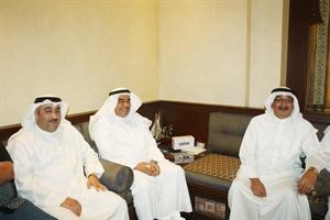 جاسم البدر خلال اللقاء