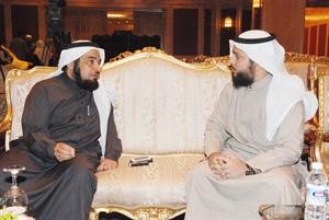 دعادل الماجد في حوار مع الزميل ضاري المطيري اسامة ابو عطية