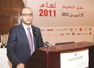 وبلال الخروبي ملقيا كلمته﻿