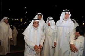 المستشار راشد الحماد يبارك افتتاح ديوان الفضالة﻿