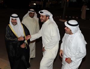 خالد الفضالة مرحبا بالشيخ عبدالله ناصر صباح الاحمد﻿