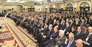 حضور كبير في افتتاح منتدى الاقتصاد العربي في لبنان
