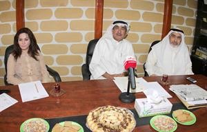 صالح الانبعي متحدثا خلال المؤتمر الصحافي