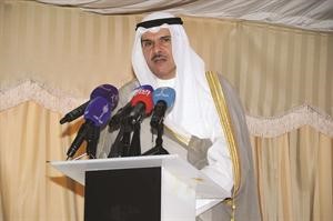 الشيخ سلمان الحمود متحدثا