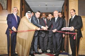 الوزير العريضي ودشرف والسراج وزيتون يقصون شريط الافتتاح
