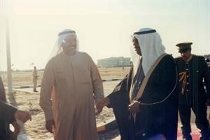  ومع العم الراحل خالد يوسف المرزوق رحمهما الله