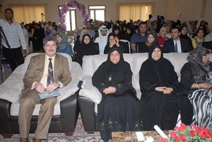 جانب من الحضور خلال الاحتفال﻿