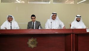 عدنان النصف مترئسا الجمعية العمومية للشركة امس﻿