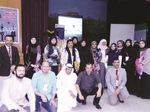 الفرحان متوسطا فريق العمل﻿